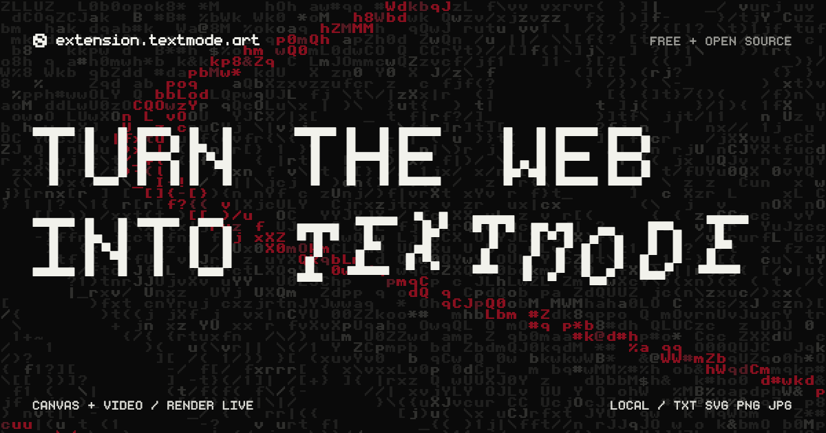 Textmode Overlay screenshot 1
